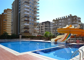 اطلالة بحر - سعر مناسب - شقة مفروشة 2 غرفة وصالة - في مهموتلار / الانيا 