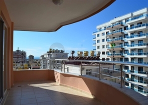 اطلالة بحر - سعر مناسب - شقة مفروشة 2 غرفة وصالة - في مهموتلار / الانيا 