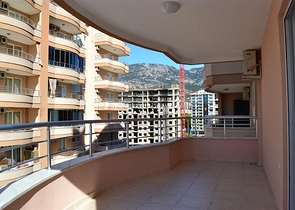 اطلالة بحر - سعر مناسب - شقة مفروشة 2 غرفة وصالة - في مهموتلار / الانيا 