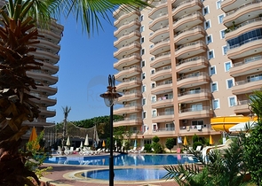 اطلالة بحر - سعر مناسب - شقة مفروشة 2 غرفة وصالة - في مهموتلار / الانيا 