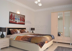 اطلالة بحر - سعر مناسب - شقة مفروشة 2 غرفة وصالة - في مهموتلار / الانيا 