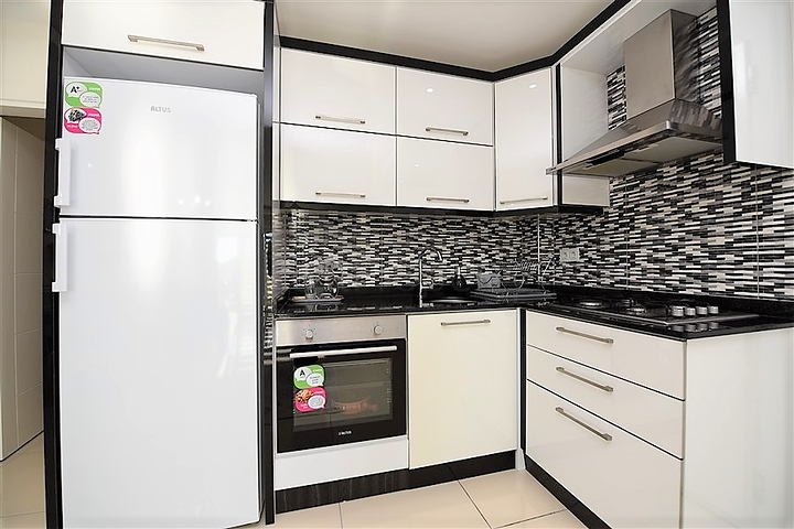 شقة مفروشة - تصميم غرفة وصالة - في مهموتلار / الانيا 