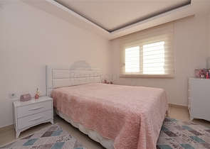 شقة مفروشة - تصميم غرفة وصالة - في مهموتلار / الانيا 