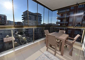 شقة مفروشة - تصميم غرفة وصالة - في مهموتلار / الانيا 