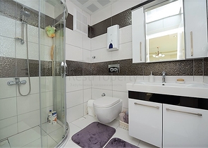 شقة مفروشة - تصميم غرفة وصالة - في مهموتلار / الانيا 