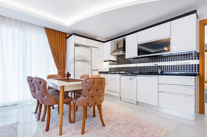 شقة مفروشة -  تصميم غرفتين وصالة - في مهموتلار / الانيا 