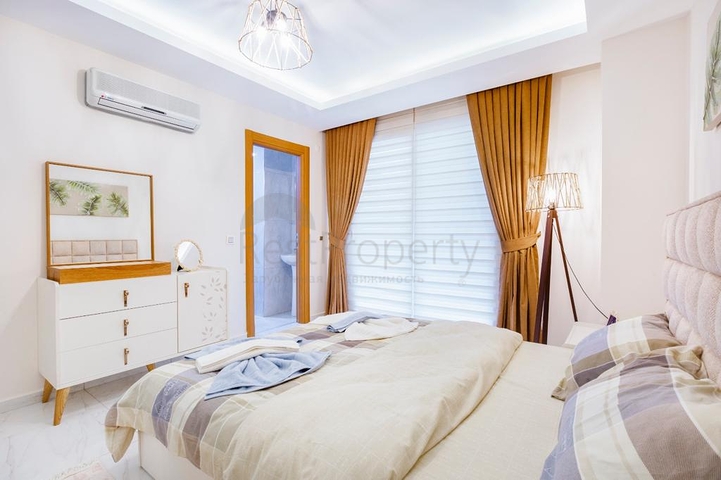 شقة مفروشة -  تصميم غرفتين وصالة - في مهموتلار / الانيا 