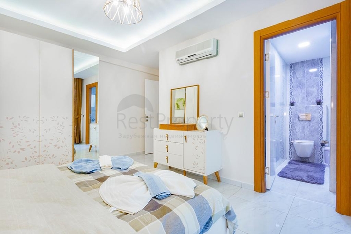 شقة مفروشة -  تصميم غرفتين وصالة - في مهموتلار / الانيا 