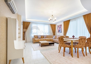 شقة مفروشة -  تصميم غرفتين وصالة - في مهموتلار / الانيا 