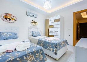 شقة مفروشة -  تصميم غرفتين وصالة - في مهموتلار / الانيا 