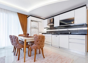 شقة مفروشة -  تصميم غرفتين وصالة - في مهموتلار / الانيا 