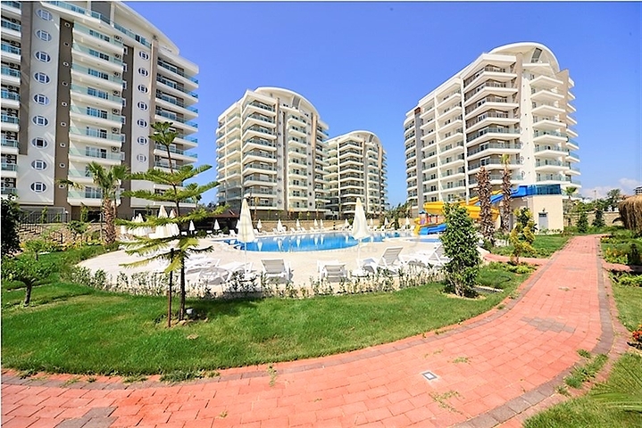 شقة غرفة وصالة - مفروشة - ضمن مجمع 5 نجوم - في منطقة افسلار / الانيا 