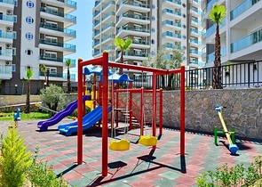 شقة غرفة وصالة - مفروشة - ضمن مجمع 5 نجوم - في منطقة افسلار / الانيا 