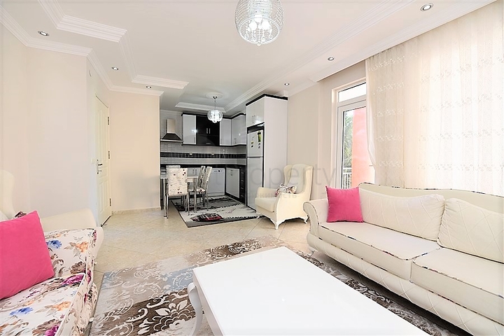 شقة مفروشة - تصميم 2 غرفة وصالة - في توسمور / الانيا 