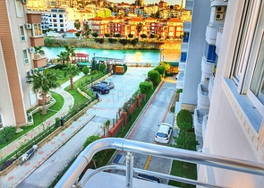 اطلالة بحر ونهر - شقة عائلية واسعة ضمن مجمع مميز - توسمور / الانيا 