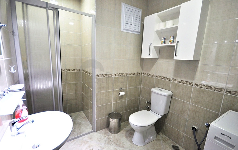 شقة عائلية واسعة - مع الاثاث - تصميم 2 غرفة وصالة - مهموتلار / الانيا 