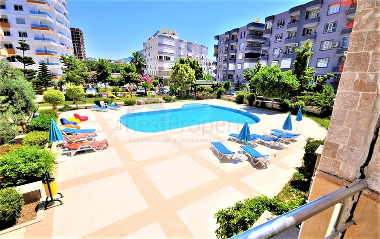 شقة عائلية واسعة - مع الاثاث - تصميم 2 غرفة وصالة - مهموتلار / الانيا 