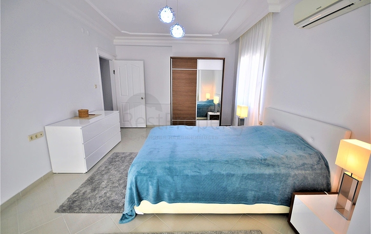 شقة عائلية واسعة - مع الاثاث - تصميم 2 غرفة وصالة - مهموتلار / الانيا 