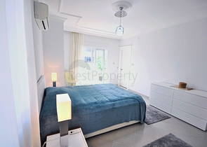 شقة عائلية واسعة - مع الاثاث - تصميم 2 غرفة وصالة - مهموتلار / الانيا 