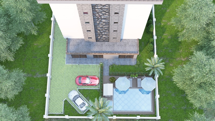 تسهيلات بالدفعات - مشروع قيد الانشاء - منطقة كاستل الراقية / الانيا 