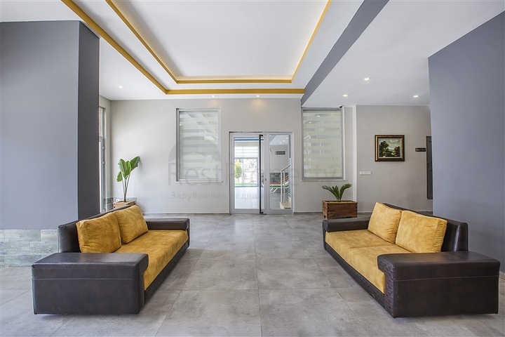 شقق غرفة وصالة - مفروشة - مجمع سكني حديث - مهموتلار / الانيا 