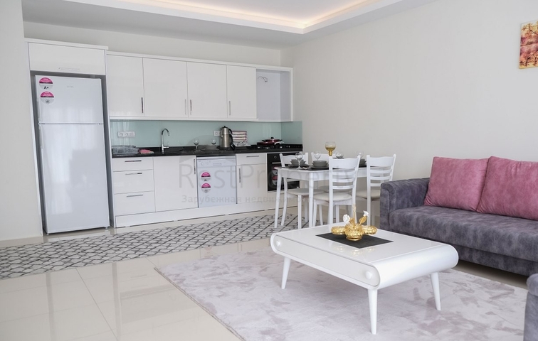 شقق غرفة وصالة - مفروشة - مجمع سكني حديث - مهموتلار / الانيا 