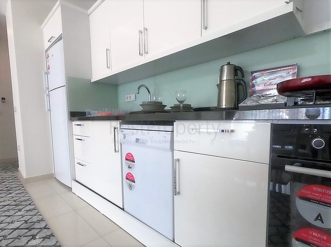 شقق غرفة وصالة - مفروشة - مجمع سكني حديث - مهموتلار / الانيا 