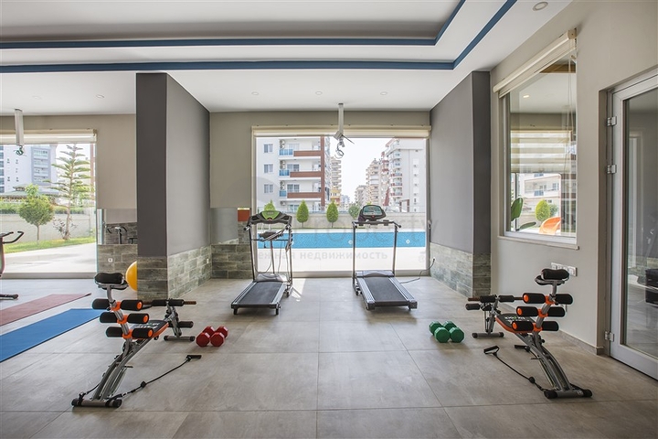 شقق غرفة وصالة - مفروشة - مجمع سكني حديث - مهموتلار / الانيا 