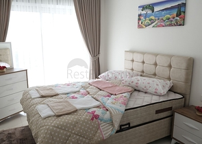 شقق غرفة وصالة - مفروشة - مجمع سكني حديث - مهموتلار / الانيا 