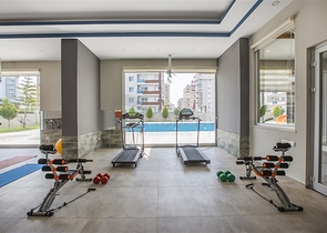 شقق غرفة وصالة - مفروشة - مجمع سكني حديث - مهموتلار / الانيا 