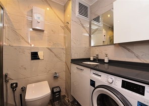 مجمع خمس نجوم - شقة فاخرة من تصميم غرفة وصالة - في الانيا 