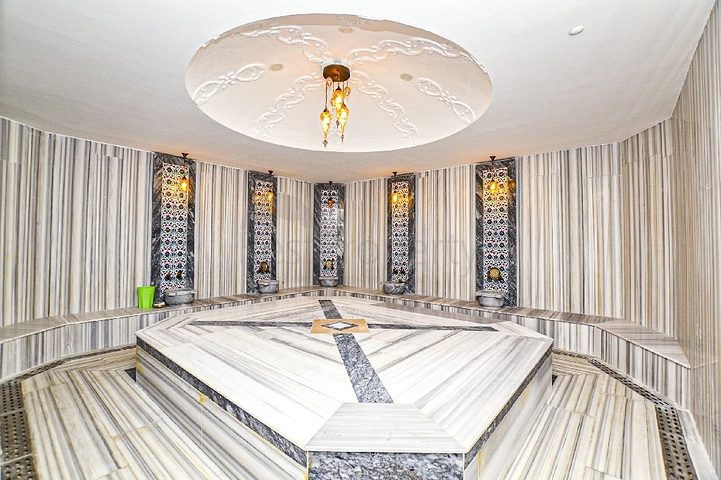 ضمن منتجع صيفي مناسب للعطلات - شقة 2 غرفة وصالة - ديمرتاش / الانيا 