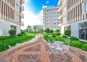 ضمن منتجع صيفي مناسب للعطلات - شقة 2 غرفة وصالة - ديمرتاش / الانيا 