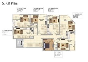 بالاقساط حتى تاريخ التسليم - شقق باسعار مناسبة في مهموتلار / الانيا 