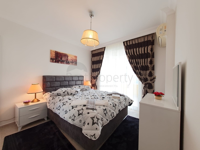 شقة مفروشة - غرفة وصالة - سعر جيد - في مهموتلار / الانيا 