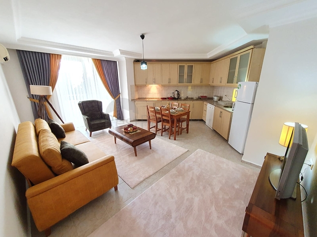 شقة مفروشة - غرفة وصالة - سعر جيد - في مهموتلار / الانيا 