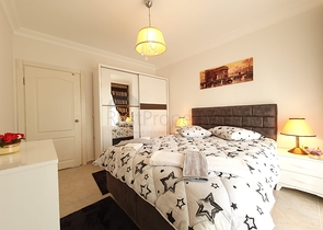 شقة مفروشة - غرفة وصالة - سعر جيد - في مهموتلار / الانيا 