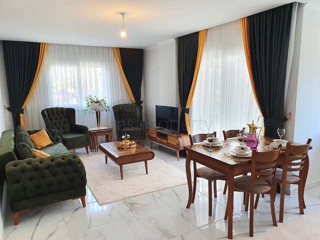 مجمع سكني حديث - شقة مفروشة جديدة - مهموتلار / الانيا 