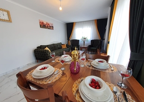 مجمع سكني حديث - شقة مفروشة جديدة - مهموتلار / الانيا 