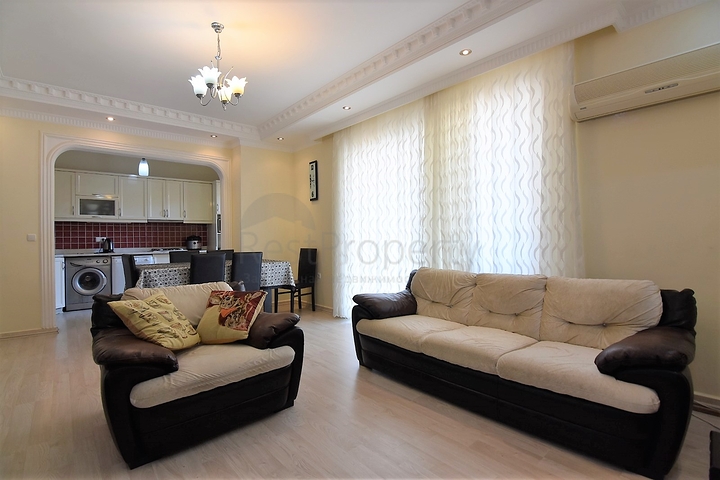 شقة عائلية مفروشة - اطلالة على المسبح - مهموتلار / الانيا 