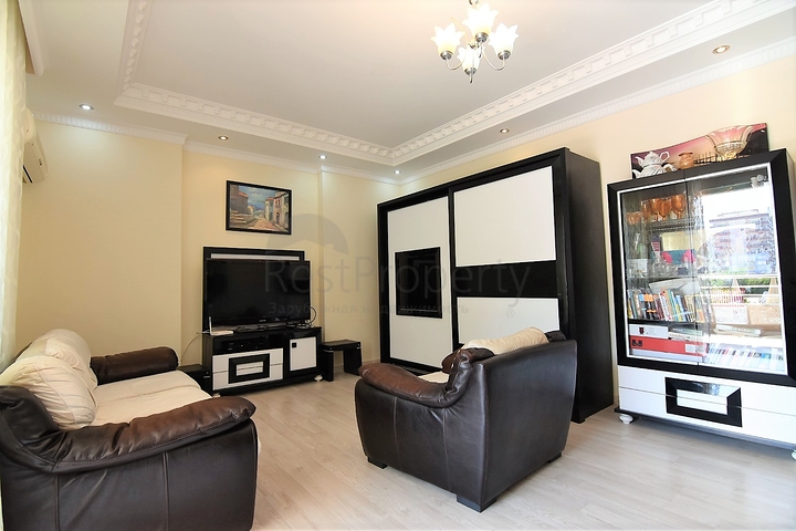 شقة عائلية مفروشة - اطلالة على المسبح - مهموتلار / الانيا 