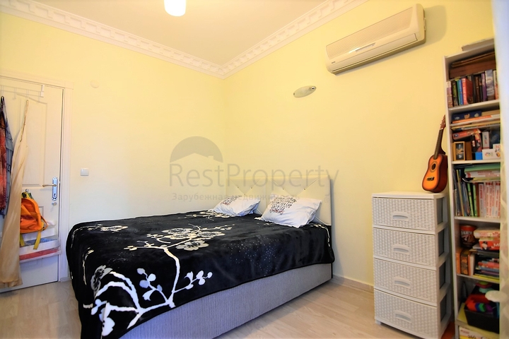 شقة عائلية مفروشة - اطلالة على المسبح - مهموتلار / الانيا 