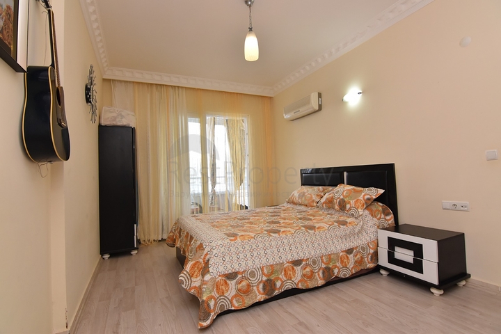 شقة عائلية مفروشة - اطلالة على المسبح - مهموتلار / الانيا 