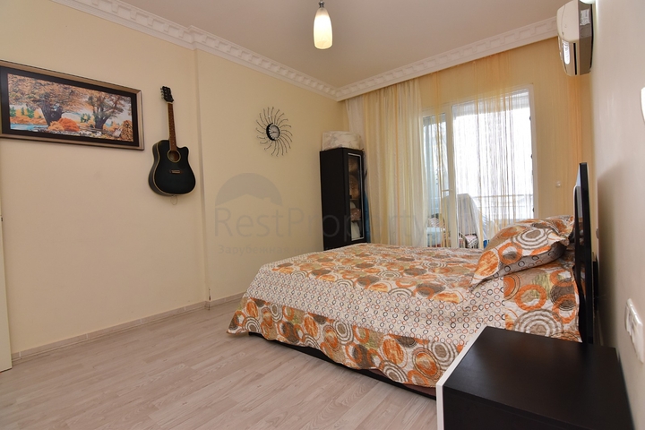 شقة عائلية مفروشة - اطلالة على المسبح - مهموتلار / الانيا 