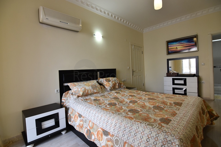 شقة عائلية مفروشة - اطلالة على المسبح - مهموتلار / الانيا 