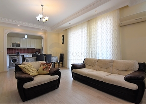 شقة عائلية مفروشة - اطلالة على المسبح - مهموتلار / الانيا 