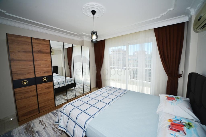 شقة مفروشة - تصميم 2 غرفة وصالة - ضمن مجمع سكني - مهموتلار / الانيا 