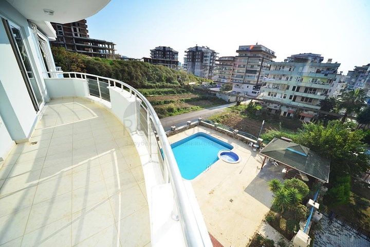 شقة مفروشة - تصميم 2 غرفة وصالة - ضمن مجمع سكني - مهموتلار / الانيا 