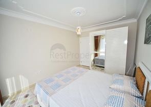 شقة مفروشة - تصميم 2 غرفة وصالة - ضمن مجمع سكني - مهموتلار / الانيا 