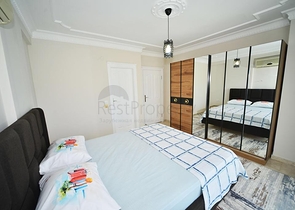 شقة مفروشة - تصميم 2 غرفة وصالة - ضمن مجمع سكني - مهموتلار / الانيا 